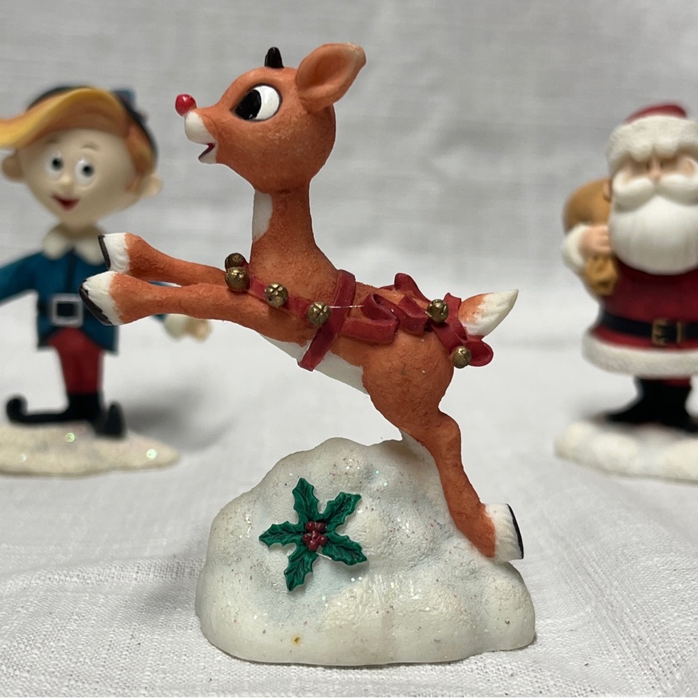Rudolph and Friends Vintage Figurines